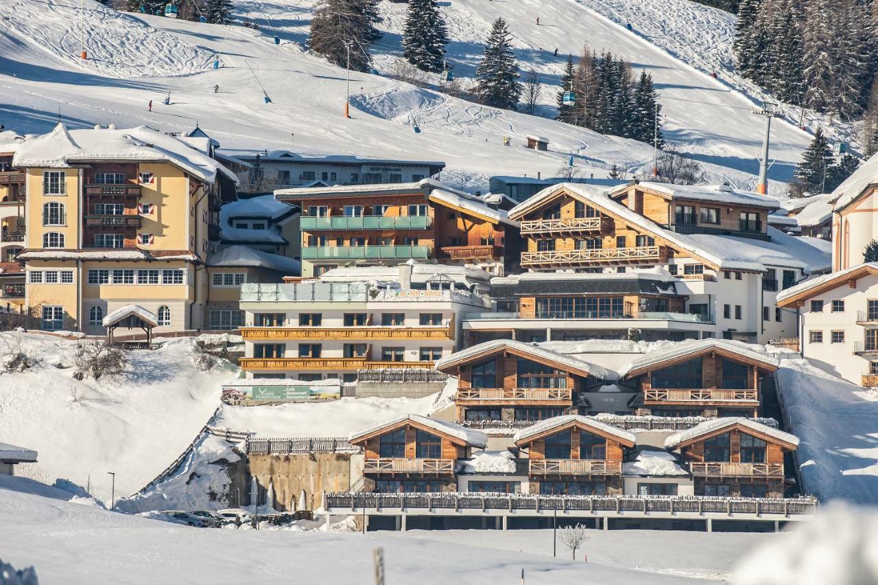 Hotel Hubertushof Lermoos Exterior foto